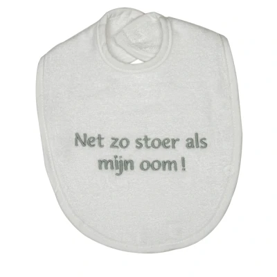 Afbeelding van Petit Villain Slabber Als Mijn Oom Wit