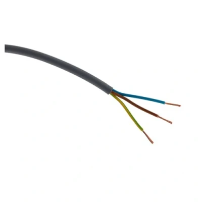 Afbeelding van Stroomkabel H05VV F 3G2,5mm² grijs 10 m Zenitech