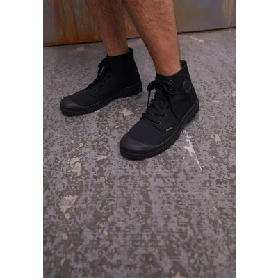 Afbeelding van Palladium Unisex Sneakers hoog, Heren, Maat: 44, Black Textiel