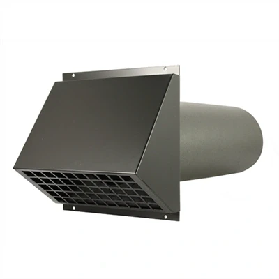 Afbeelding van Geveldoorvoer WTW Ø150mm zwart inclusief buis 35016001