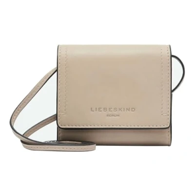 Afbeelding van LIEBESKIND BERLIN Leren Portemonnee Sky Sheep Natural Wallet Sandcastle Taupe