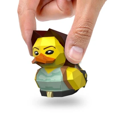 Afbeelding van Numskull Mini TUBBZ Badeend Tomb Raider Lara Croft (Badeen Editie) 8cm