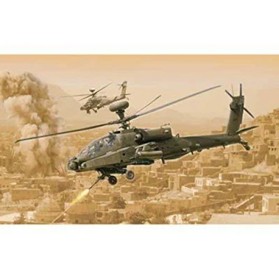 Afbeelding van 1:48 Italeri 2748 Boeing AH 64D Longbow Apache Helikopter Plastic Modelbouwpakket
