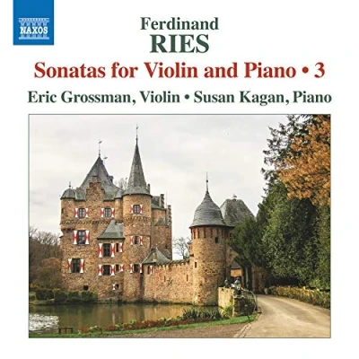 Afbeelding van Susan Kagan Eric Grossman Violin Sonatas, Vol. 3 (CD)