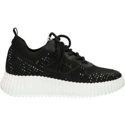 Afbeelding van La Strada Sneaker zwart met steentjes dames maat 38