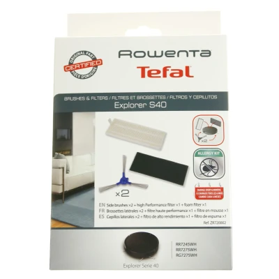 Image de Seb filtre allergy + mousse et brossettes aspirateur robot ZR720002