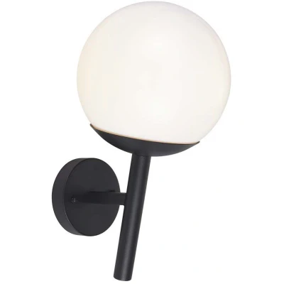 Afbeelding van V TAC VT 1224 Buitenverlichting Wandlampen E27 IP44 Matzwart Modelnr: