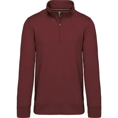 Afbeelding van Kariban Sweater met ritshals K487 Wine