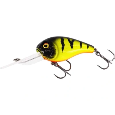 Afbeelding van Westin Megabite Dr Crankbait 7cm 30g Floating Kleur : Fire Perch