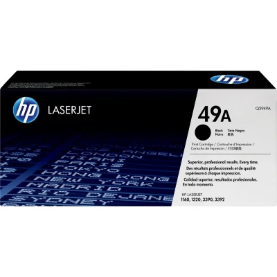 Afbeelding van HP 49A originele zwarte LaserJet tonercartridge (Q5949A)