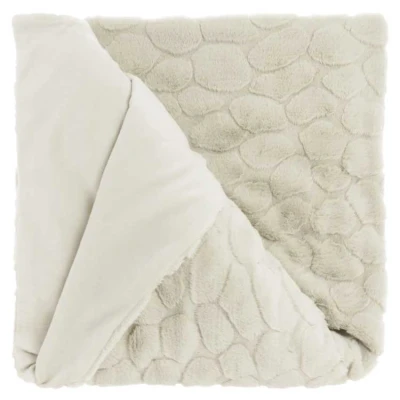 Afbeelding van Unique Living Plaid Daaf Dove White 150x200cm