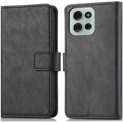 Afbeelding van imoshion Luxe Bookcase voor de Motorola Moto G75 5G Zwart