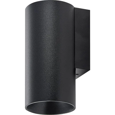 Afbeelding van CAN wandlamp, zwart, 1 lamp, hoogte 13 cm, metaal, GU10