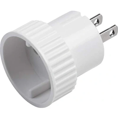 Image de Meister Adaptateur de voyage type A pour USA, Canada, Thaïlande et République dominicaine IP20 intérieur Blanc/Adaptateur prise plus 20 pays/Bloc d&#039;alimentation