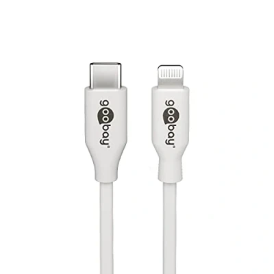 Image de goobay Câble Lightning 24 pin USB C mâle pour 2 m blanc