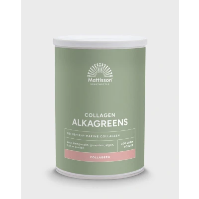 Afbeelding van Mattisson Marine Collageen AlkaGreens poeder 300 g