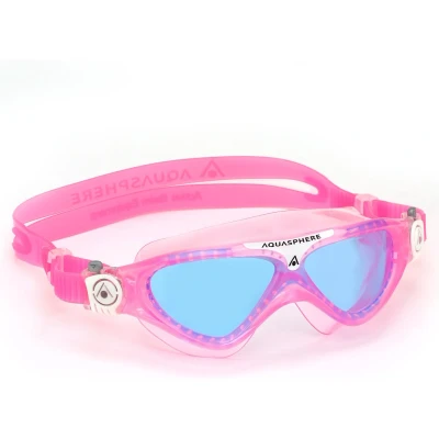 Afbeelding van Aquasphere Vista Junior Zwembril Kinderen Blue Lens Roze/Wit