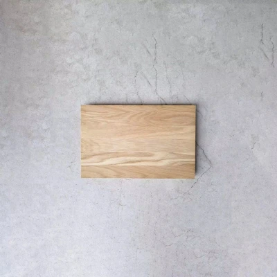 Afbeelding van HOCHO Zenit Snijplank Eikenhout 220x140x10mm Schuine Randen