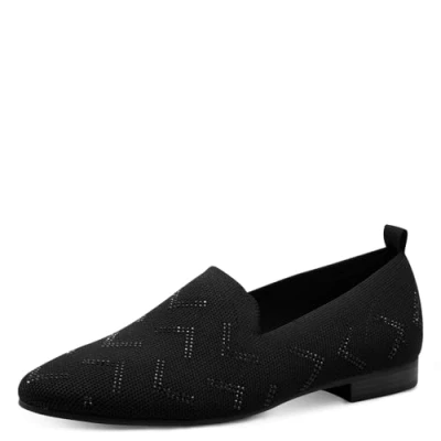 Afbeelding van Marco Tozzi Dames Slipper 2 24302 44 Mocassindames, zwart., 38 EU