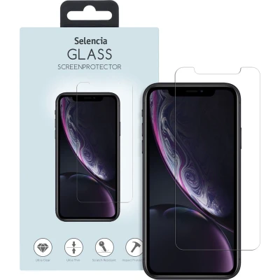 Afbeelding van Selencia Screenprotector Geschikt voor iPhone Xr / 12 Pro 11 Tempered Glass Gehard Glas