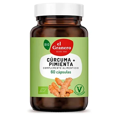 Afbeelding van Granero S Curcuma Pimienta Bio 440 Mg 60 Caps