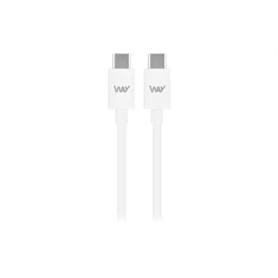 Image de T&#039;nB Câble USB 24 pin C (M) pour 1 m blanc