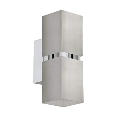 Afbeelding van EGLO Passa Wandlamp GU10 17 cm Grijs