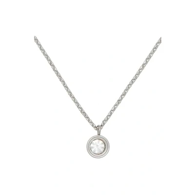 Afbeelding van kate spade new york MINI Pendant Ketting clear/silvercoloured, Dames, Maat: One Size, Clear/silver coloured