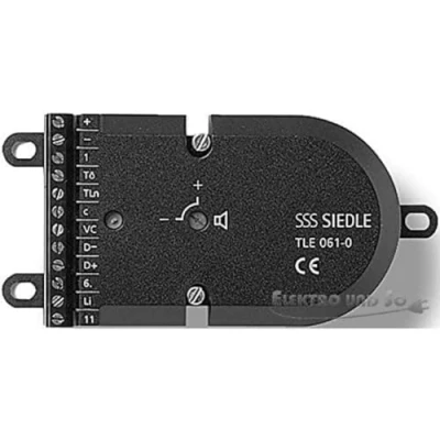Afbeelding van Siedle 200049180 00 Intercom Zwart