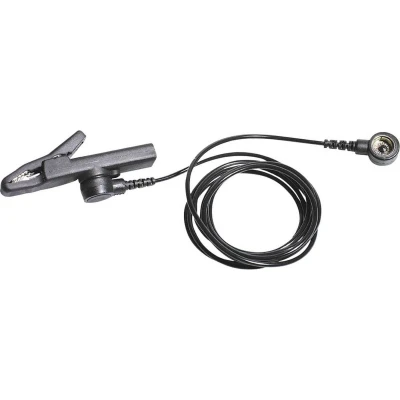 Afbeelding van Bernstein Tools for Electronics 9 343 ESD aardingskabel 1.50 m Drukknop 10 mm, Krokodilklem