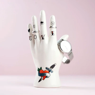 Afbeelding van Hand Sieradenhouder Tattoo