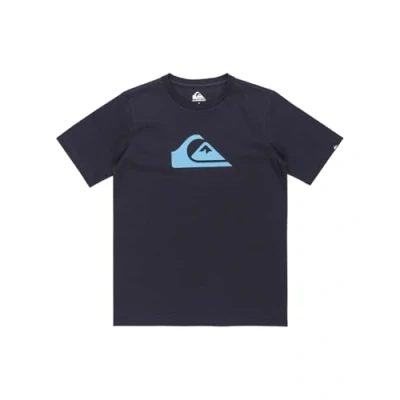 Afbeelding van Quiksilver COMP LOGO Unisex Tshirt print voor kinderen, Maat: 128, Dark blue