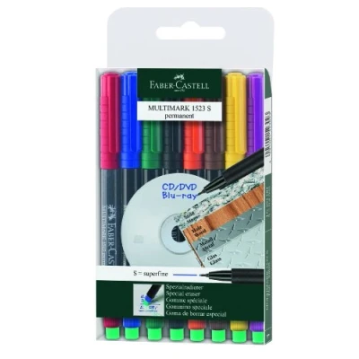 Afbeelding van Faber Castell multimarker permanent S 8 stuks FC 152309