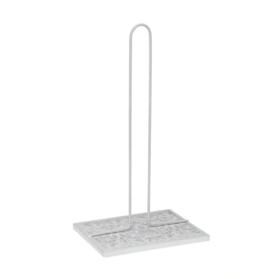 Afbeelding van Versa Houder Voor Keukenpapier Damasco Metaal Staal Hout Mdf 16,5 X 31 13 Cm