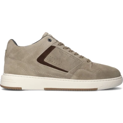 Afbeelding van Cycleur de LUXE Sneakers laag, Heren, Maat: 46, Silver mink dk brown Schoenen