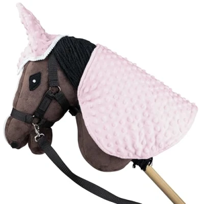 Afbeelding van SKIPPI Vliegendeken en muts voor paarden, roze