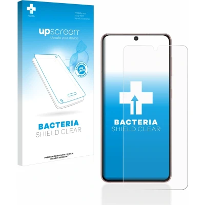 Afbeelding van upscreen Screenprotector voor Samsung Galaxy S21 5G Folie Beschermfolie transparant antibacterieel