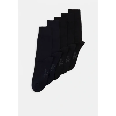 Afbeelding van Schiesser 5 PACK Sokken, Heren, Maat: 43 46, Black