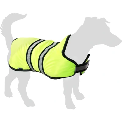 Afbeelding van Flamingo Eisbär Kledij Honden Winterjas Fluo Geel 80cm 1st 174760