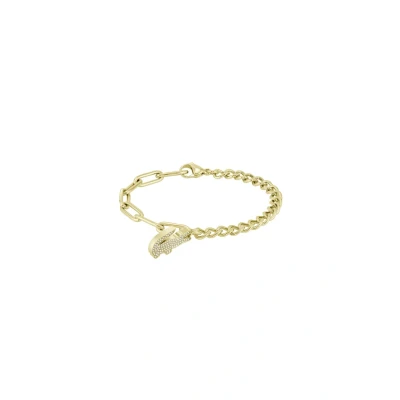 Afbeelding van Lacoste Crocodile Armband goldcoloured, Dames, Maat: One Size, Gold coloured
