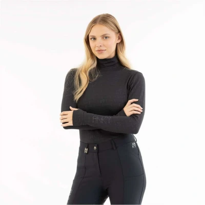 Afbeelding van ANKY Shirt AW25 Mockneck Zwart L Agradi.be