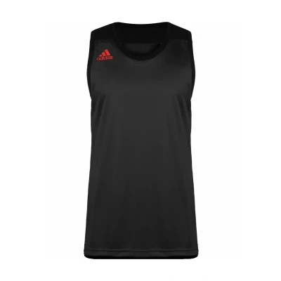 Afbeelding van adidas Performance 3G Speed Reversible Basketball Top, Heren, Maat: Medium, Black power red