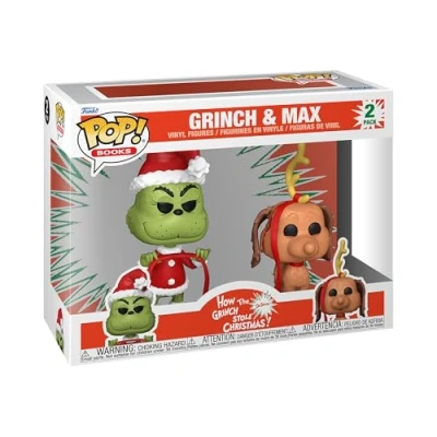 Image de Figurine Funko Pop Books HTGSC Grinch w/Max