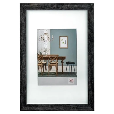Afbeelding van walther Design Fiorito houten lijst 60X80 donkergrijs