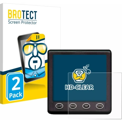 Afbeelding van BROTECT Screenprotector voor Nasa Marine Instruments Clipper Duet System Folie Beschermfolie transparant (2 Stuks)