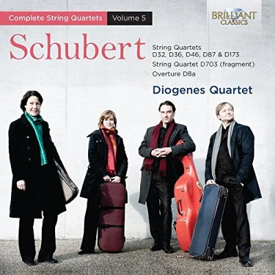 Afbeelding van Diogenes Quartet Schubert: Complete String Quartets Vol. 5 (CD)
