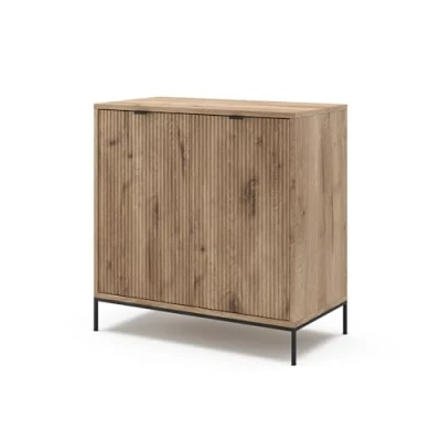 Afbeelding van Vicco Eliza Viking Oak Commode, 80 x 81,2 cm, met 2 deuren