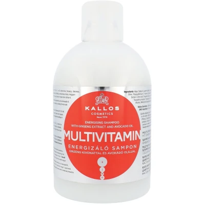 Afbeelding van Kallos Multivitamin Shampoo with Ginseng Extract and Avocado Oil 1000ml