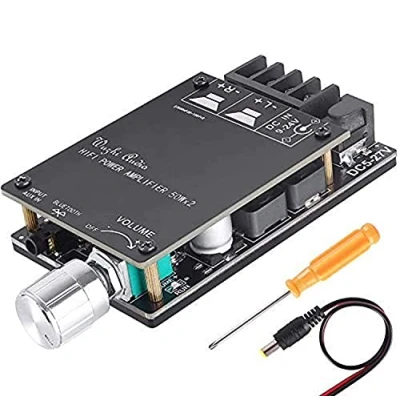 Afbeelding van ZHITING Bluetooth versterker Board Module 2 x 50 W Digital Stereo Audio Amp Dual Channel DC 5 V 27 met HiFi filter