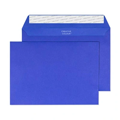 Afbeelding van Creative Colour 343 enveloppen, zelfklevend, C5, 162 x 229 mm, 120 g/m², blauw, 500 stuks